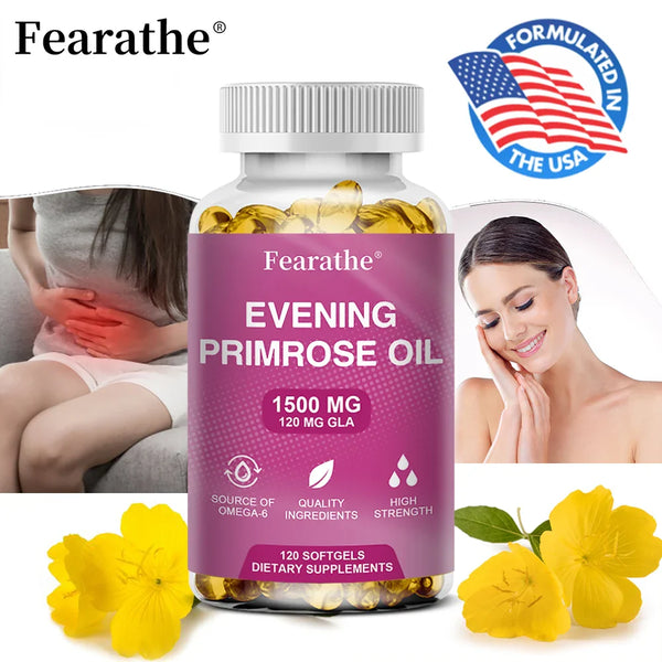Natural Evening Primrose Oil Capsules Antioxidant Bone Strengthening Immunity Suitable for Women To Improve Endocrine Health in Pakistan Natural Evening Primrose Oil Capsules Antioxidant Bone Strengthening Immunity Suitable for Women To Improve Endocrine Health in Pakistan