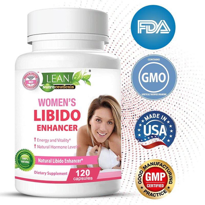 Natural Feminine Performance Enhancer, Hormone Balance Supplement, Mood Improvement, Dryness Reduction, Horny Goat Grass