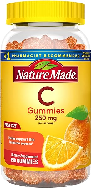 Nature Made Vitamin C 250 mg per serving, Dietary Supplement for Immune Support, 150 Gummies, 75 Day Supply in Pakistan in Pakistan Nature Made Vitamin C 250 mg per serving, Dietary Supplement for Immune Support, 150 Gummies, 75 Day Supply in Pakistan in Pakistan
