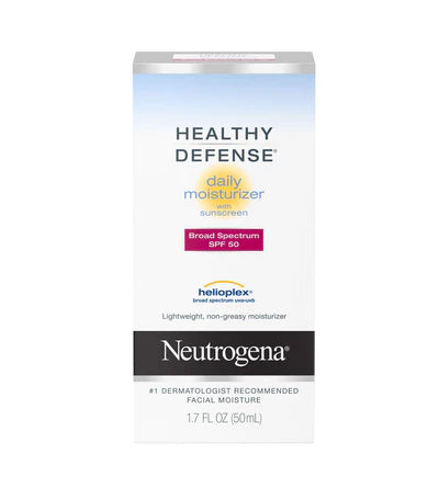 Neutrogena Healthy Defense Sunscreen Daily Moisturizer with SPF 50