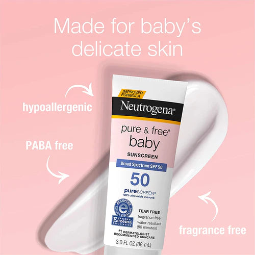 Neutrogena Sunscreen Pure & Free Baby SPF 50 in Pakistan
