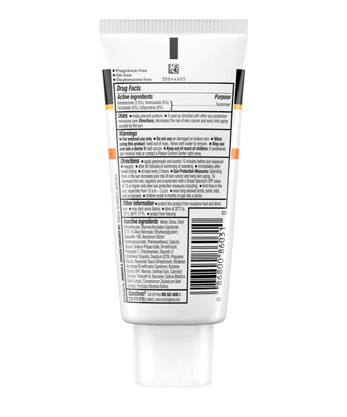 Neutrogena Sunscreen Clear Face Breakout Free SPF 30 in Pakistan
