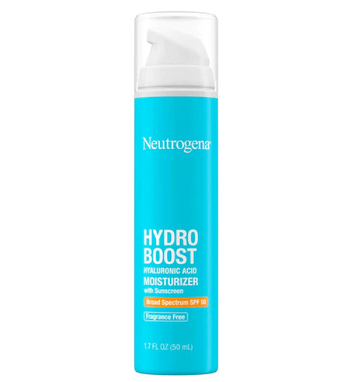 Neutrogena Moisturizer Hydro Boost Hyaluronic Acid SPF 50 in Pakistan