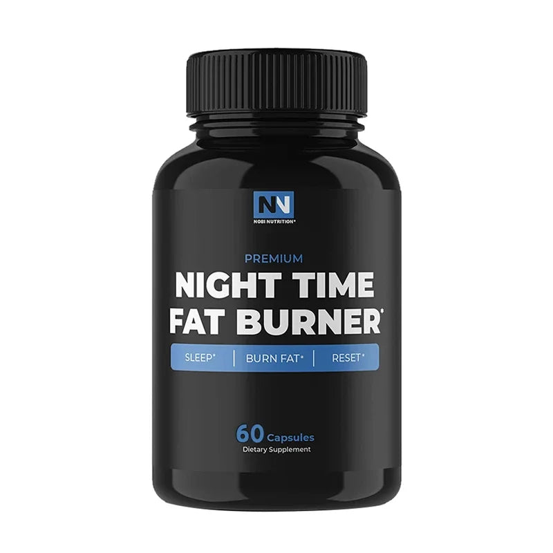 Nighttime Fat Burner for Men and Women - Appetite Control, Nighttime Fat Burner for Sleep, Energy Supplement, Metabolism Booster