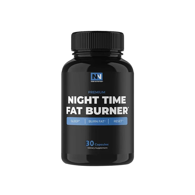 Nighttime Fat Burner for Men and Women - Appetite Control, Nighttime Fat Burner for Sleep, Energy Supplement, Metabolism Booster