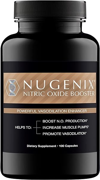 Nitric Oxide Booster Supplement - Nitric Oxide Flow, L-Arginine, L-Citrulline, Pine Bark Extract - Vasodilator - 100 Capsules in Pakistan