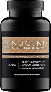 Nitric Oxide Booster Supplement - Nitric Oxide Flow, L-Arginine, L-Citrulline, Pine Bark Extract - Vasodilator - 100 Capsules in Pakistan