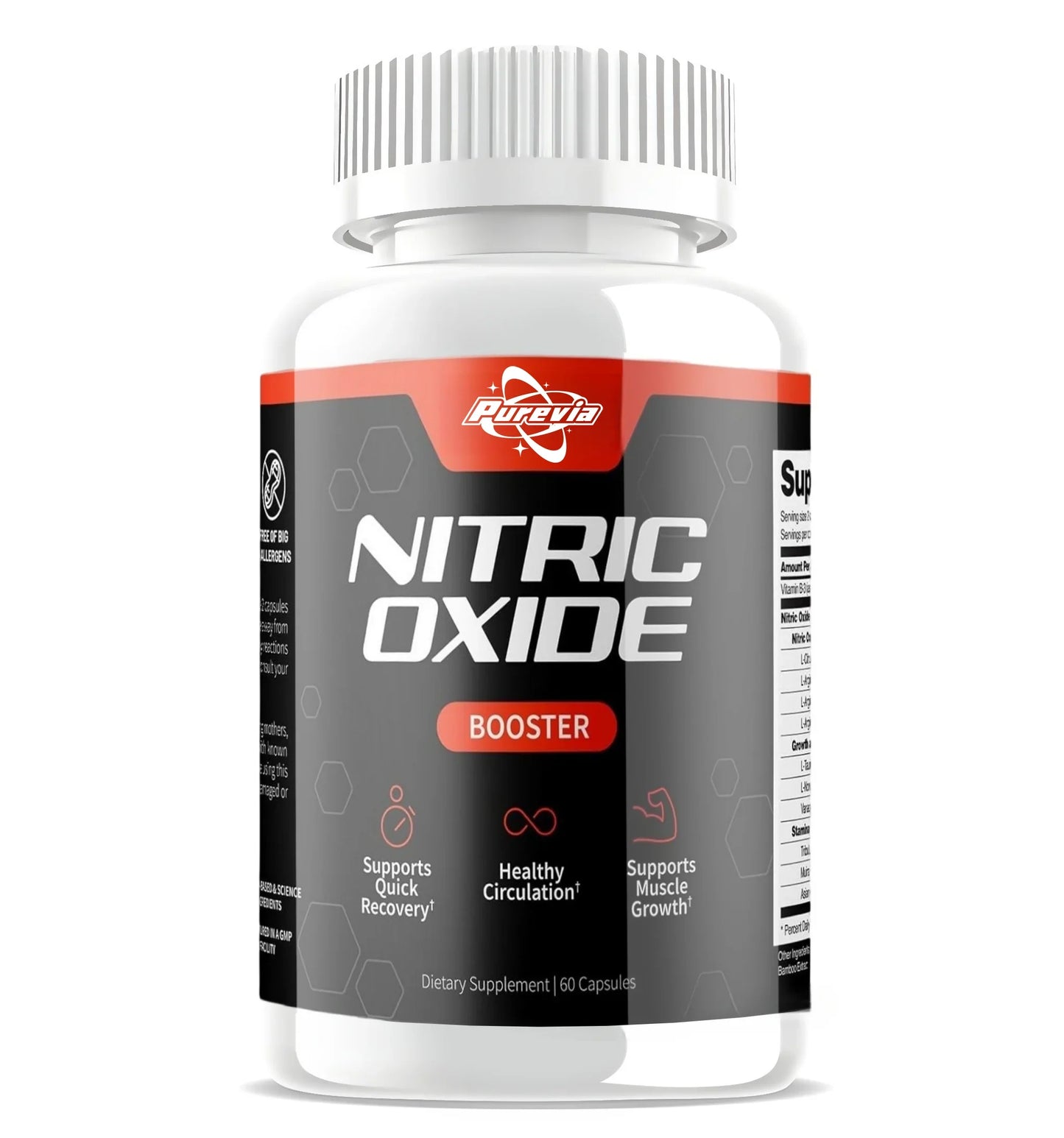 Nitric Oxide Supplements, And A 6-in-1 Plant Nutrient Mixture For Use In The Heart, Circulation, And Immunity