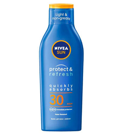 Nivea Sun Protect Sun Lotion & Refresh Quickly Absorbs SPF 30 in pakistan
