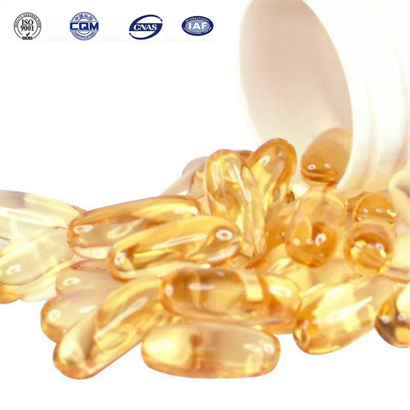Omega 3 Fish Oil Capsule 1000 Mg Designed To Support Heart Brain Joints & Skin With EPA DHA Vitamins E Non-GMO Food Supplement