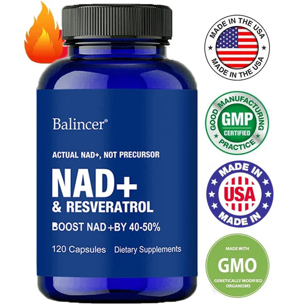 Optimized NAD+ and Resveratrol Supplement To Help Support Cell Regeneration, Natural Energy, Focus and Memory in Pakistan Optimized NAD+ and Resveratrol Supplement To Help Support Cell Regeneration, Natural Energy, Focus and Memory in Pakistan