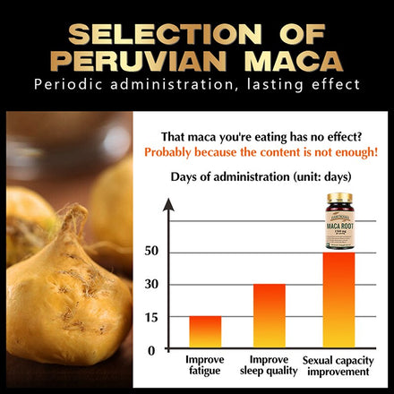 Organic Maca Root Enlargement Stamina Capsules 1500mg with Black, Red, Yellow Peruvian Maca Extract Supplement for Men and Women