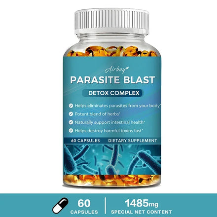 Parasite Blast - Promotes Intestinal Health, Metabolism, Digestive Health, and Improves The Immune System