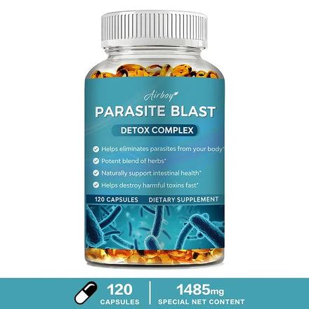 Parasite Blast - Promotes Intestinal Health, Metabolism, Digestive Health, and Improves The Immune System