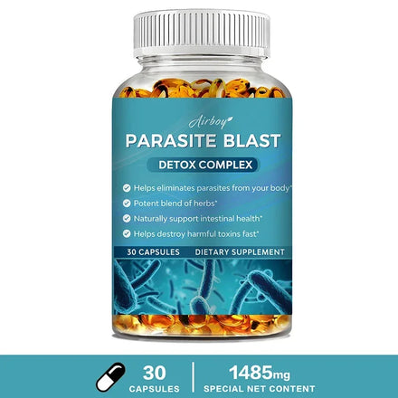 Parasite Blast - Promotes Intestinal Health, Metabolism, Digestive Health, and Improves The Immune System