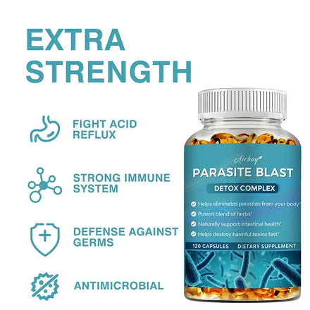 Parasite Blast - Promotes Intestinal Health, Metabolism, Digestive Health, and Improves The Immune System