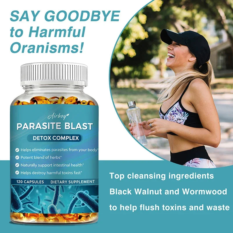 Parasite Blast - Promotes Intestinal Health, Metabolism, Digestive Health, and Improves The Immune System