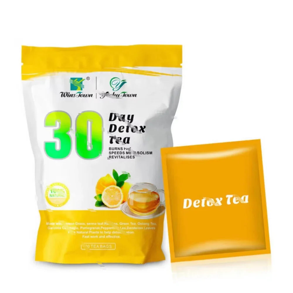 Peach Slim Tea with Lemon Grass - 90g | 28-Day Weight Loss Detox | Natural Fat Burn Support