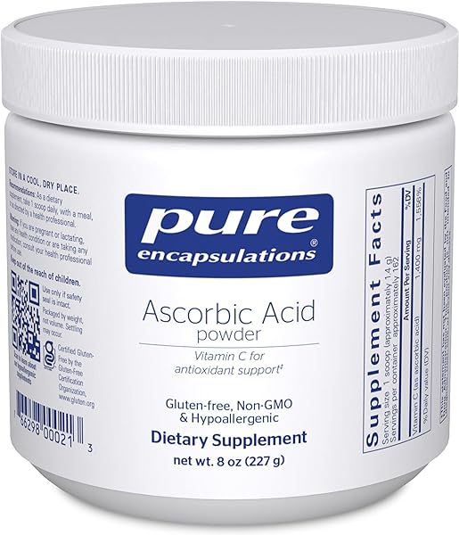 Pure Encapsulations Ascorbic Acid Powder | Hy in Pakistan
