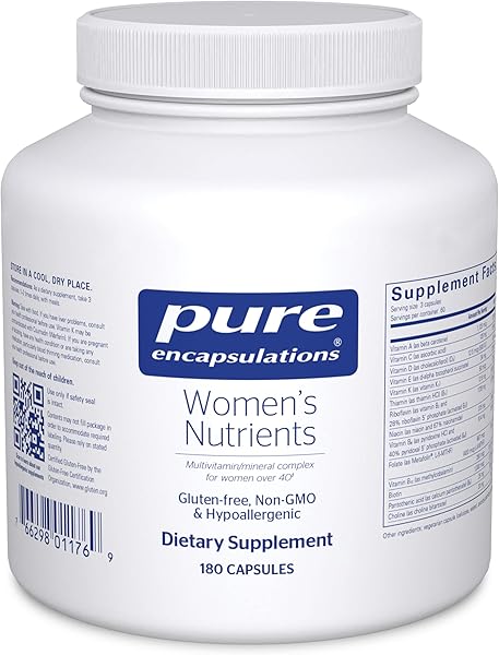 Pure Encapsulations Women's Nutrients - Multivitamin for Women Over 40 to Support Urinary Tract Health, Breast Cell Health & Eye Integrity* - with Vitamin C, Vitamin E & Vitamin A - 180 Capsules in Pakistan in Pakistan Pure Encapsulations Women's Nutrients - Multivitamin for Women Over 40 to Support Urinary Tract Health, Breast Cell Health & Eye Integrity* - with Vitamin C, Vitamin E & Vitamin A - 180 Capsules in Pakistan in Pakistan