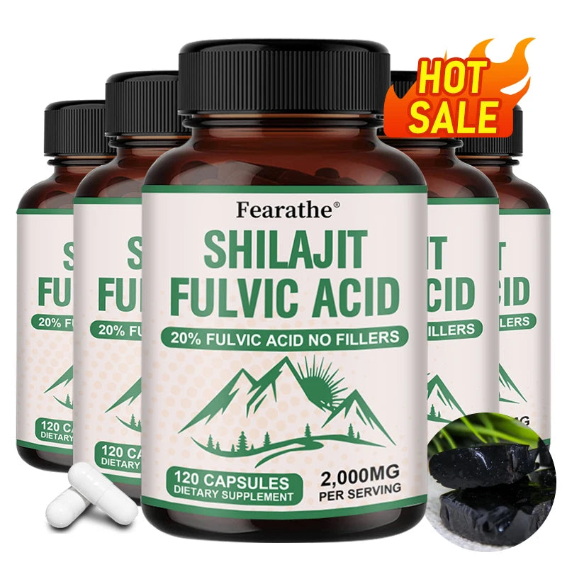 Pure Himalayan Shilajit Supplement with DHA, in Pakistan