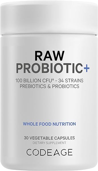 Raw Probiotic+ Supplement 100 Billion CFU, 34 in Pakistan