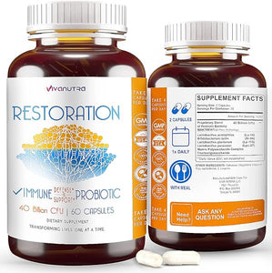 Restoration Toenail Fungus Treatment Probiotic Pills - Nail Fungus Treatment For Toenail, fungus Fungi Foot Repair Extra strength, Intensive Toe Nail renewal feet Fungus Supplement - Month Supply 60ct in Pakistan