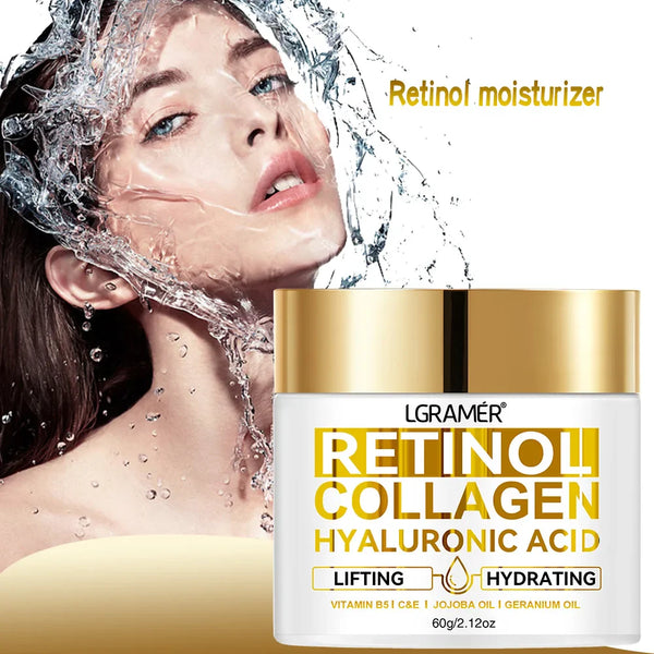 Retinol Face Cream Moisturizing Wrinkle Remover Collagen Hyaluronic Acid Creams Skin Care Cosmetic for Women&Men in Pakistan Retinol Face Cream Moisturizing Wrinkle Remover Collagen Hyaluronic Acid Creams Skin Care Cosmetic for Women&Men in Pakistan