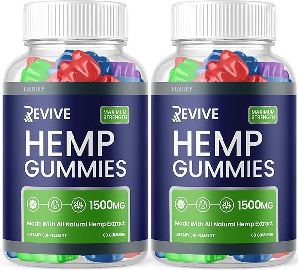 (2 Pack) Revive Gummies - Revive Hemp Gummies in Pakistan
