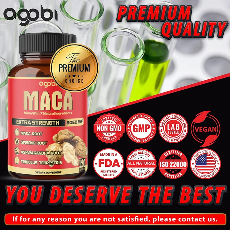 Peruvian Maca Root Supplement Maca Root Powder Supplement Extend Erection Time & Increase Hardness Improve Couples Nightlife