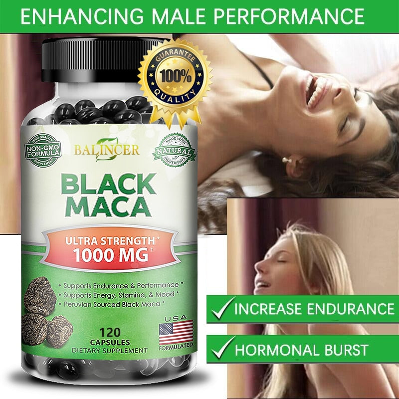 Balincer Men's Testosterone Supplement - Enhances Male Potency, Stamina & Strength, Increases Sex Drive & Muscle Mass
