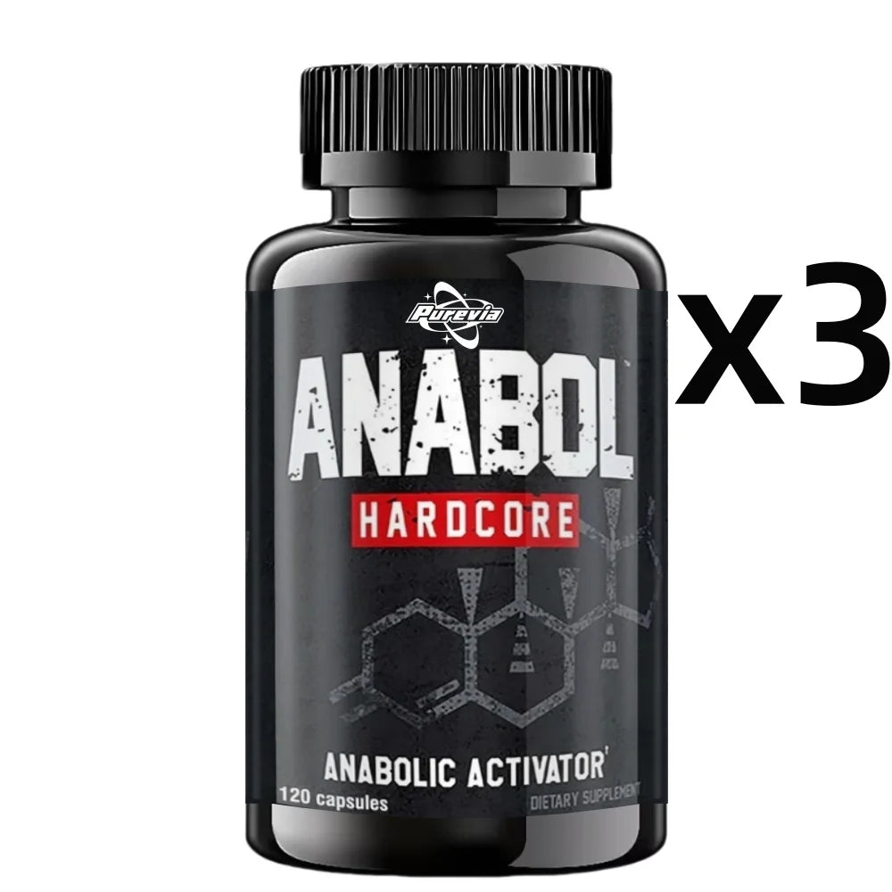 Anabol Hardcore Supplement - Helps Build Lean, Firm, High-quality Muscle,promoting Muscle Growth,recovery & Strength Enhancement