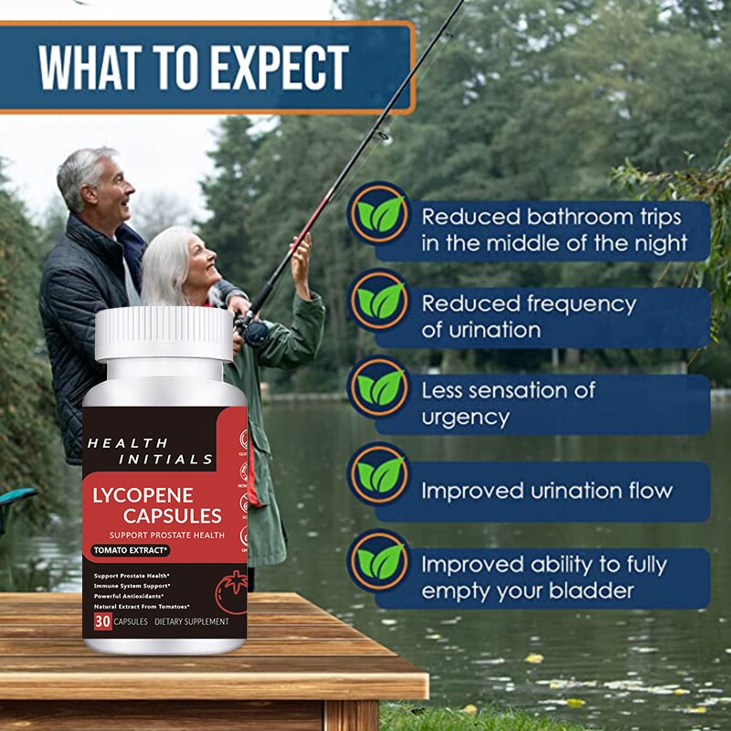 Lycopene Capsules Prostate Treatment Capsule Prostatitis Cure Enlarged Prostate Sperm Quality Supplements Booster