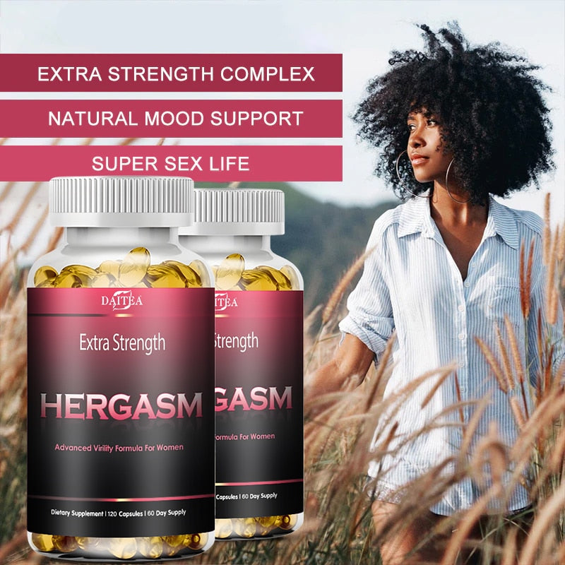 Daitea Female Estrogen Supplement - Promotes Hormonal Balance, Helps Increase Sexual Pleasure, Supports Energy, Improves Mood
