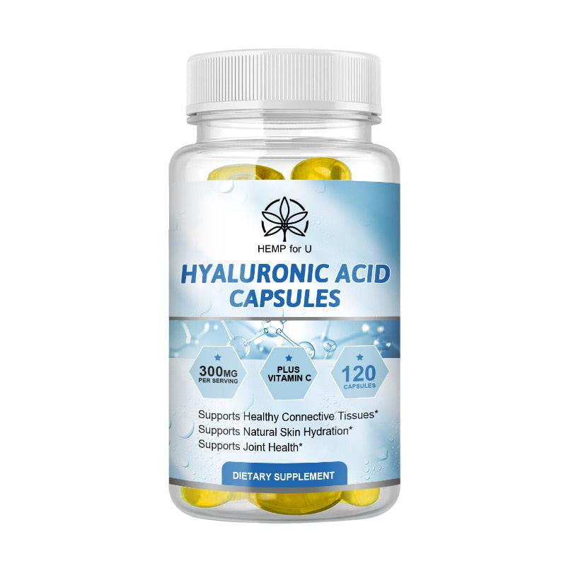 Lukaree Hydrolytic Hyaluronic Acid Capsule Antioxidant Deeply Nourish Skin Brighten Elastic Freckle Removing Beauty and Health