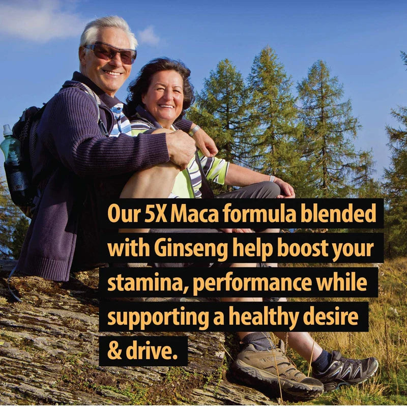Balincer Men's Health Maca Root Ginseng Extract - Energy Supplement - For Endurance, Strength, Muscle Supplement
