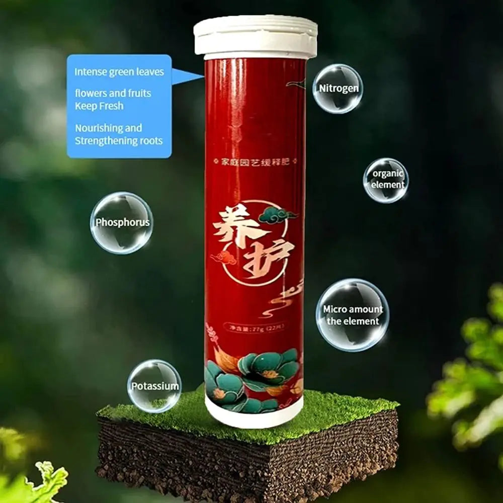 Home Gardening Universal Slow-release Tablet Organic Fertilizer All-purpose Fertilizer Ease Plant Food Make Feeding