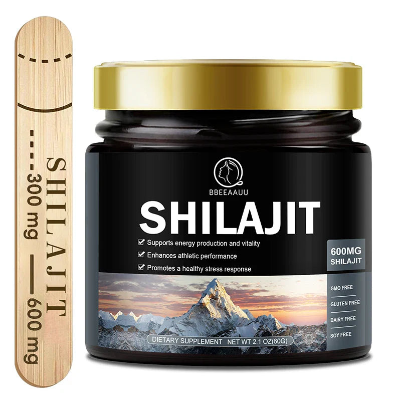 BBEEAAUU 100% Pure Shilajits Original Shilajit Resin Mineral Supplements for Immune Health, Metabolism Overall Physical Health