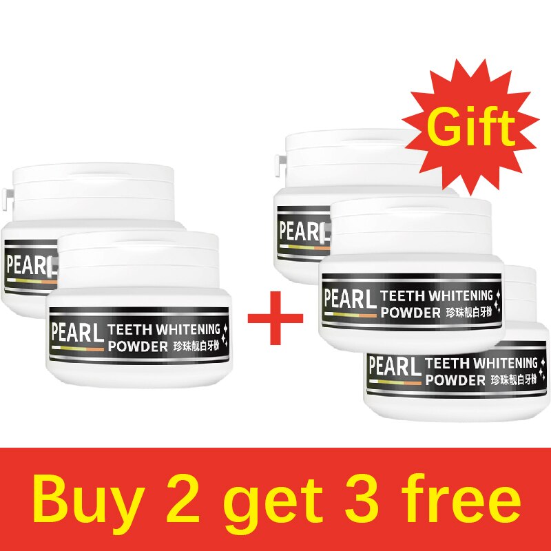 Pearl Teeth Whitening Powder Tooth Brightening Products Remove Plaque Stains Oral Hygiene Essence Teeth Cleaning Toothpaste 30g