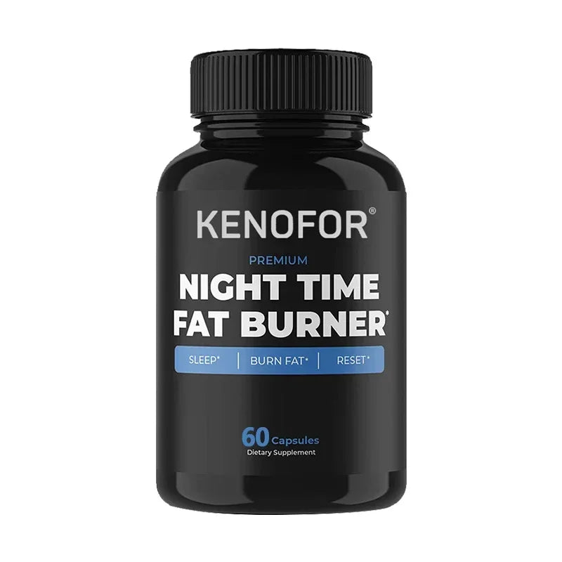 Night Fat Burner - Sleep Supplement, Appetite Suppressant, Energy Supplement - Premium Fat Burning, Muscle Growth, Metabolism