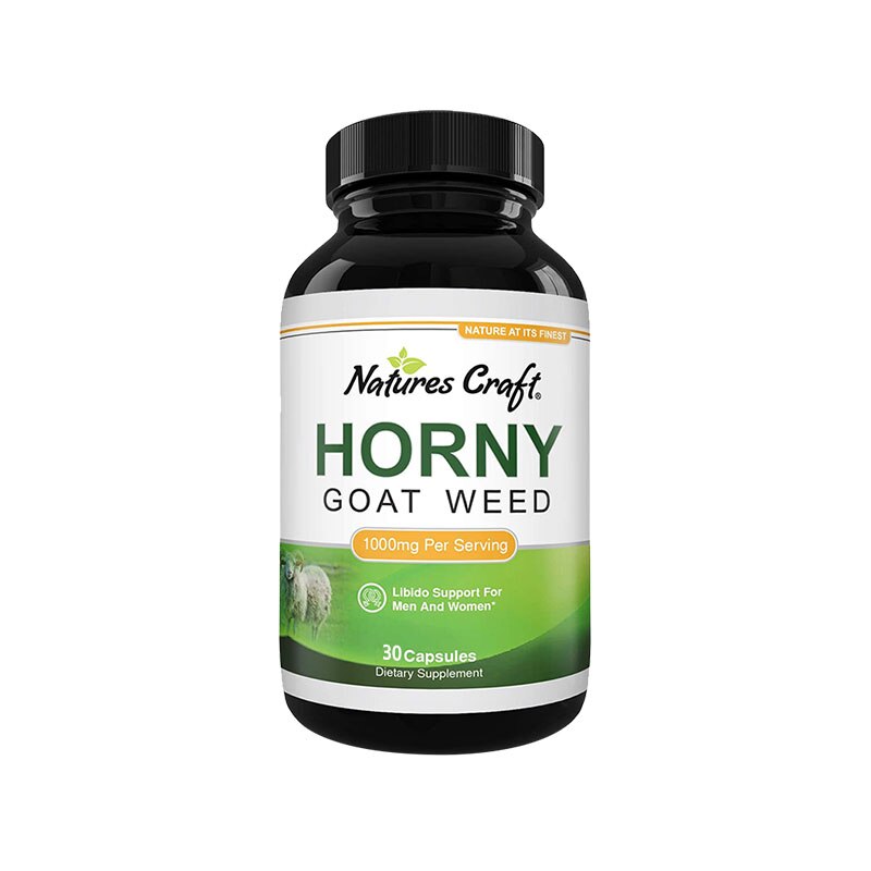 Male Energy Booster - Natural Horny Goat Weed Supplement - Supports Male Performance, Stamina, Energy Supplement