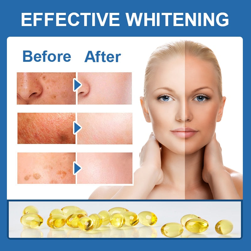 Lukaree Hydrolytic Hyaluronic Acid Capsule Antioxidant Deeply Nourish Skin Brighten Elastic Freckle Removing Beauty and Health