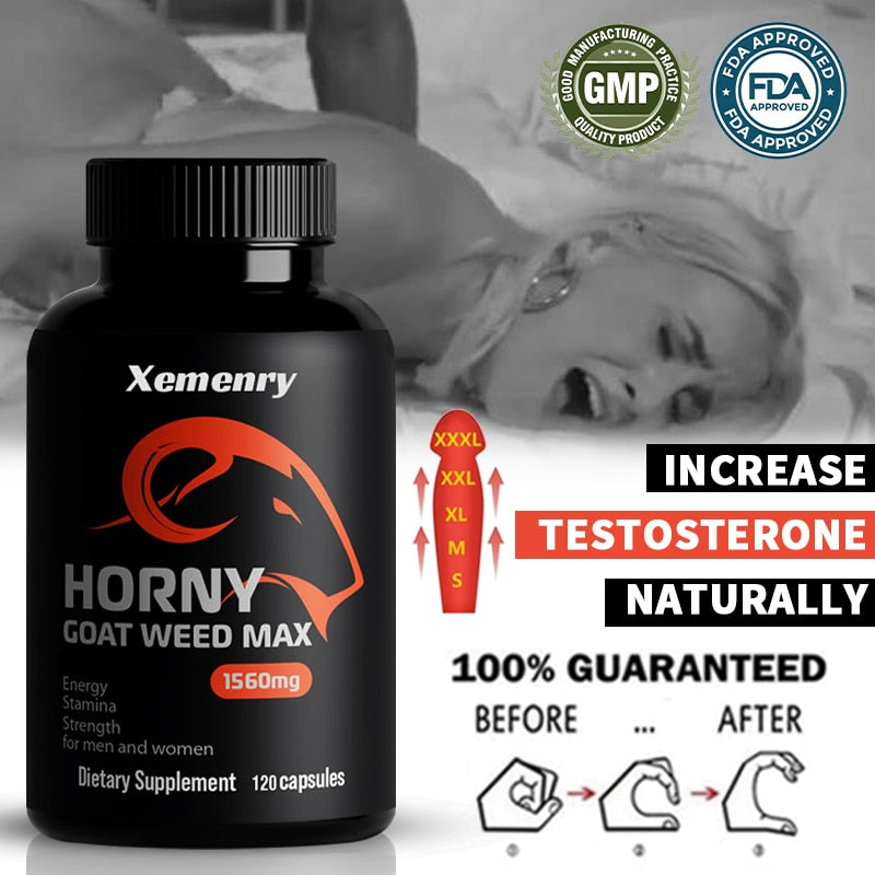 Performance Support Supplement 1560mg Maximum Strength with Maca, Tongkat Ali Root & More, Unisex