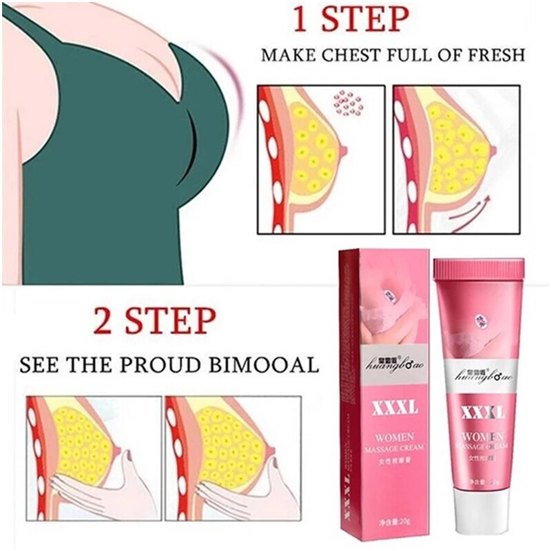 Breast Enlargement Massage Cream 20g Female Chest Care Breast Massage Oil Chest Enhancement Elasticity Breast Lift Firming Care