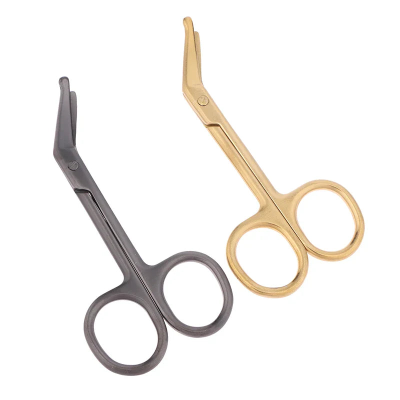 11CM Stainless Steel Gauze Bandage Scissors Dressing Surgical Scissors Household Plaster Scissors Nurse Scissors