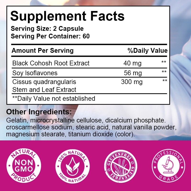 GPGP Greenpeople Women's Supplement Helps Relieve Period Pain Balance Endocrine System Hormones Support Energy & Improve Mood