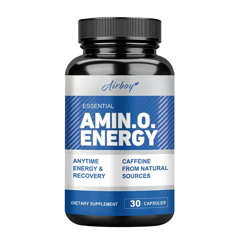 Amino Acid Capsules- Helps Increase Strength, Endurance, Protein Synthesis, Build Muscle Mass, Abs, Energy