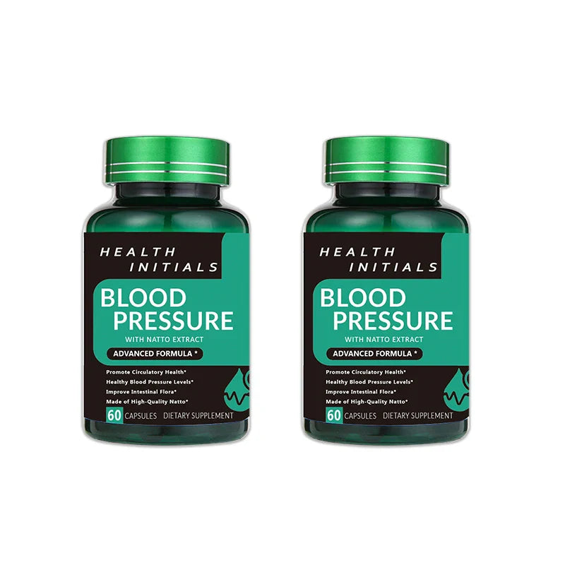 Nattokinase Capsules Blood Vessel Clean Dissolve Blood Clots Lowering Pressure Prevent Arteriosclerosis Improve Vascular Health