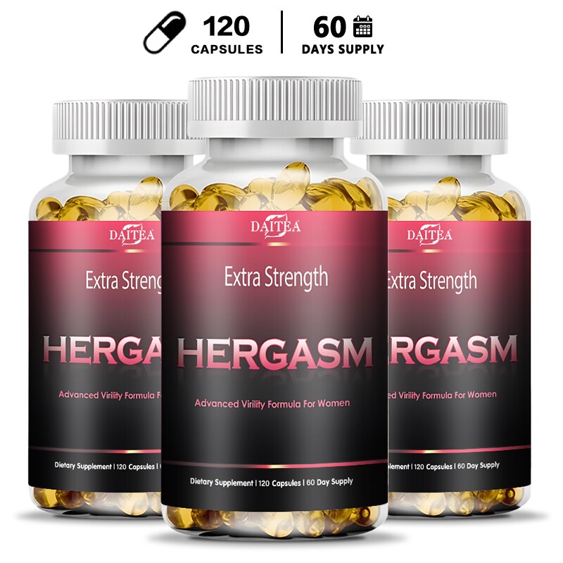 Daitea Female Estrogen Supplement - Promotes Hormonal Balance, Helps Increase Sexual Pleasure, Supports Energy, Improves Mood