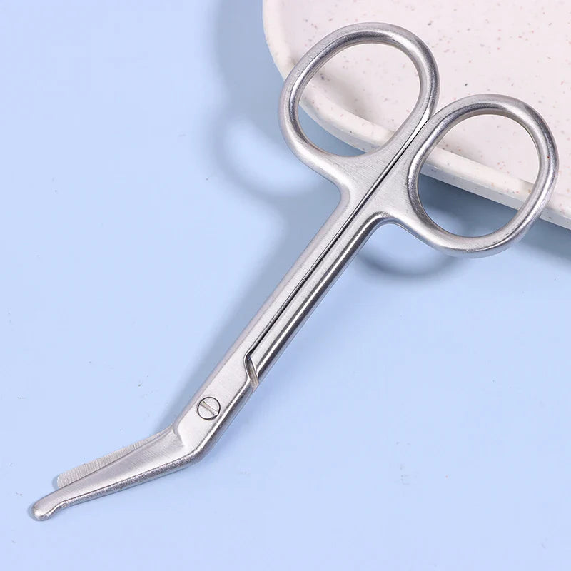11CM Stainless Steel Gauze Bandage Scissors Dressing Surgical Scissors Household Plaster Scissors Nurse Scissors